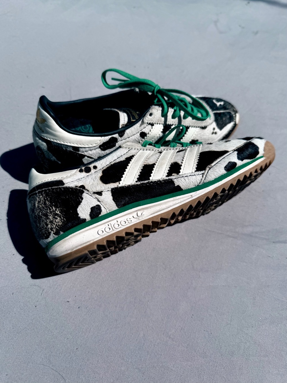 Adidas COW PRINT SL 72 OG SHOES